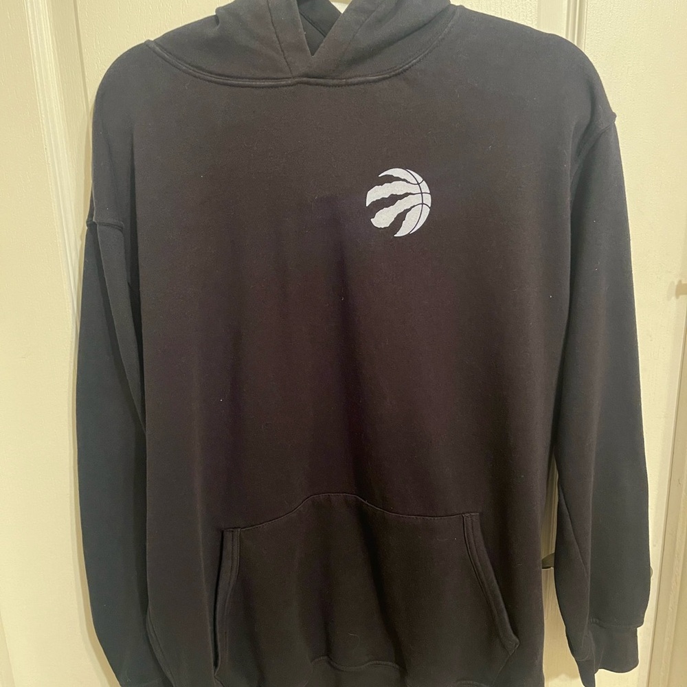NBA Black Hoodie with White Logo